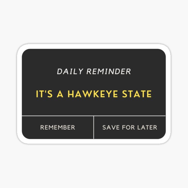 Item preview, Hawkeye State designed and sold by MK Design.