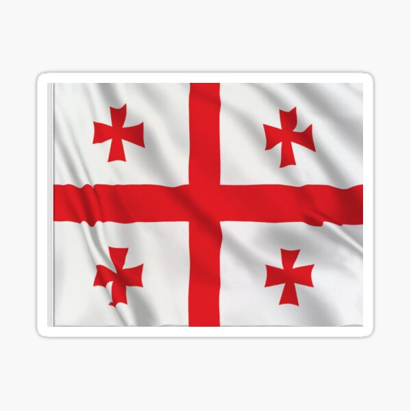 Item preview, Georgia Flag designed and sold by MrCsStores.