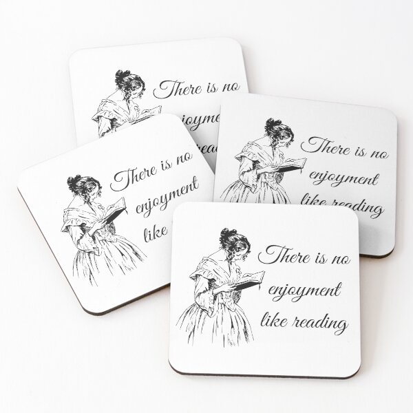 Item preview, There Is No Enjoyment Like Reading Aesthetic designed and sold by Winter--Flowers.