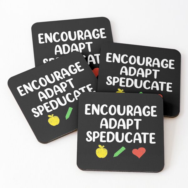 Item preview, Encourage Adapt Special Education Teacher Speducator graphic designed and sold by jakehughes2015.