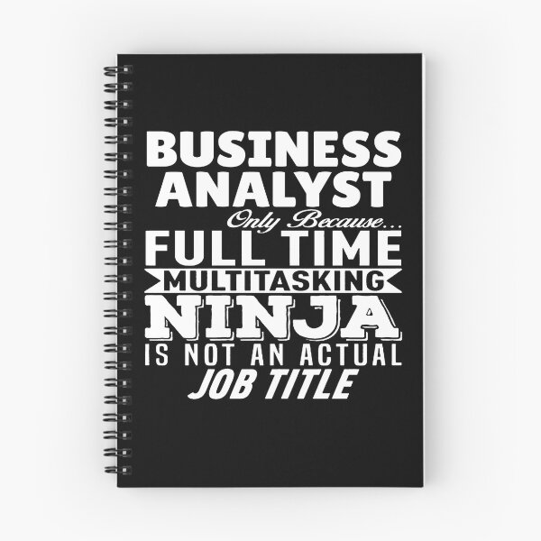 Item preview, Business Analyst Multitasking Ninja designed and sold by clickmostro.