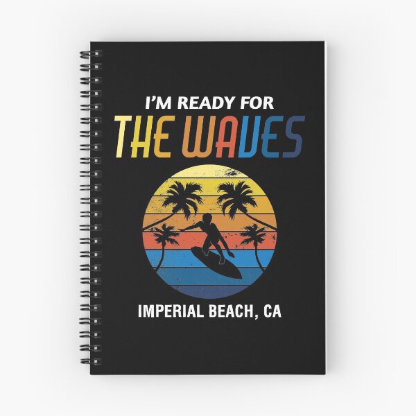 Item preview, Ready For The Waves Imperial Beach Surfing Vacation graphic designed and sold by jakehughes2015.
