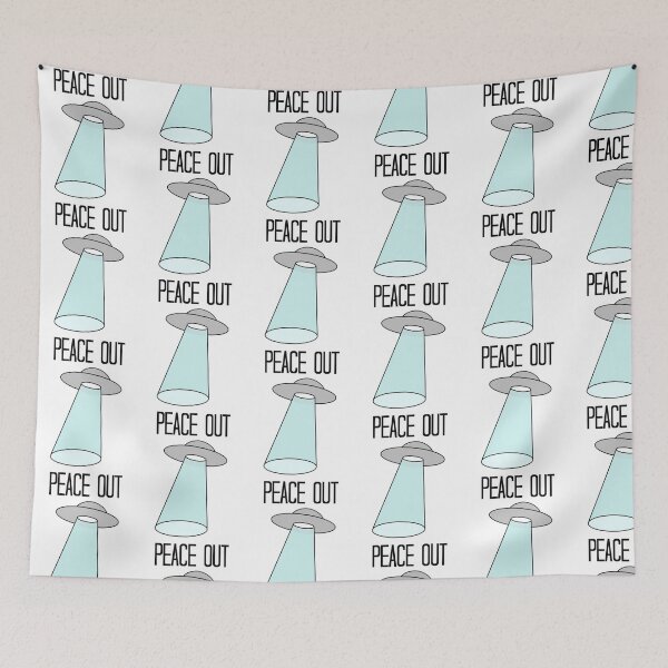 Item preview, Peace Out, Earth designed and sold by Elevator.
