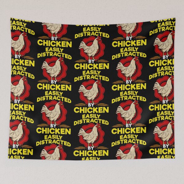 Item preview, Easily Distracted By Chicken designed and sold by Art-Max.