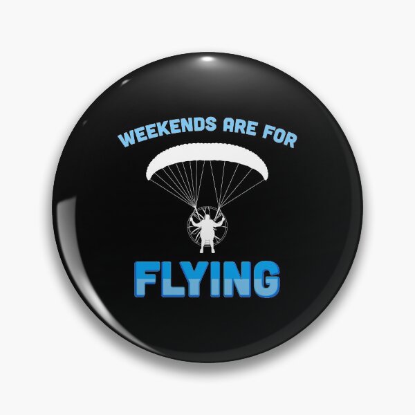 Item preview, Weekends Flying Paramotoring Paramotor graphic designed and sold by jakehughes2015.