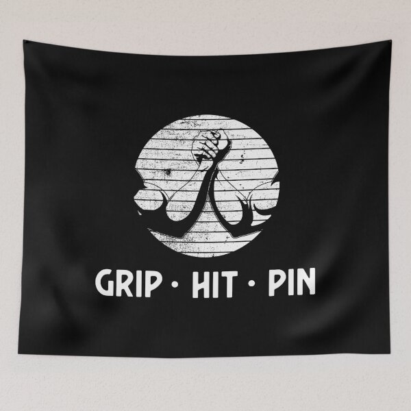 Item preview, Grip Hit Pin Funny Arm Wrestling Wrestler product designed and sold by jakehughes2015.
