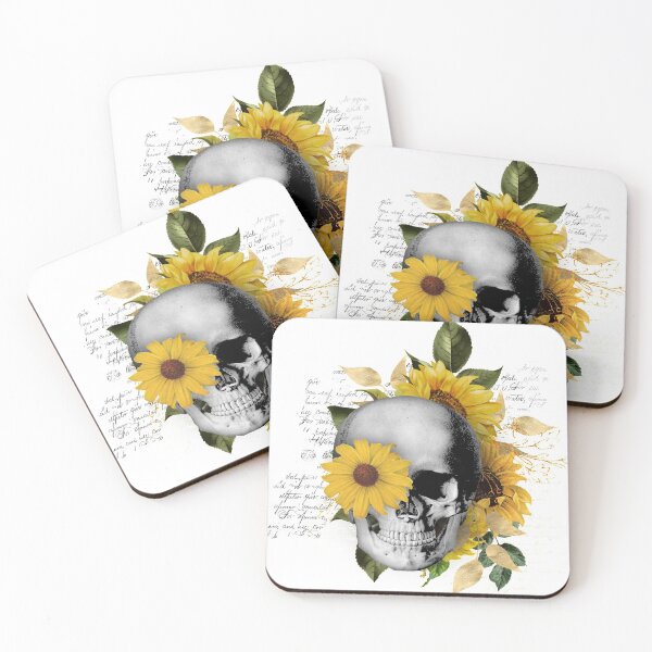 Item preview, Sunflower Eye Skull Design designed and sold by boopsblunt.