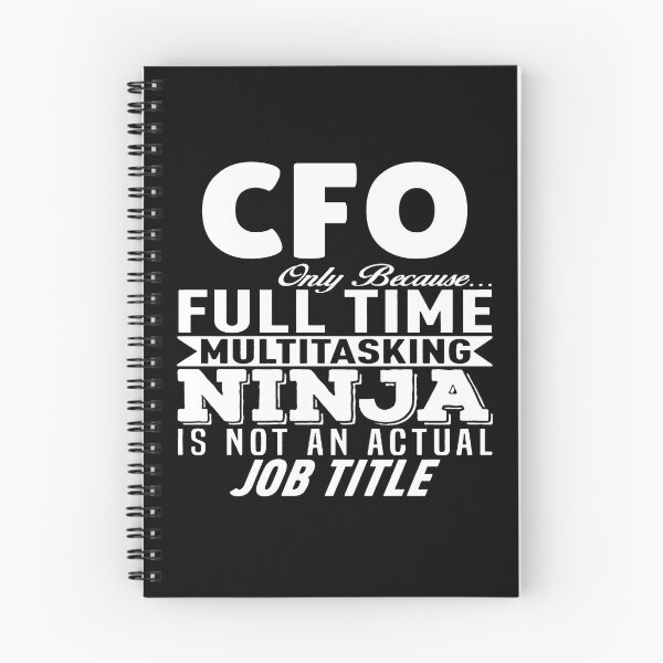 Item preview, CFO Multitasking Ninja designed and sold by clickmostro.