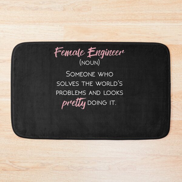 Item preview, Female Engineer Definition Funny designed and sold by SoniaSoto.
