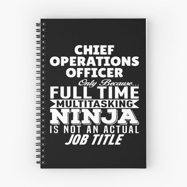 Item preview, Chief Operations Officer Multitasking Ninja designed and sold by clickmostro.