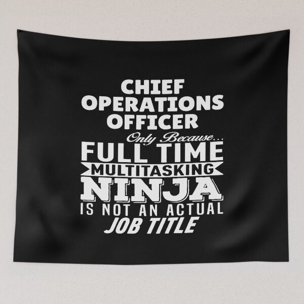 Item preview, Chief Operations Officer Multitasking Ninja designed and sold by clickmostro.