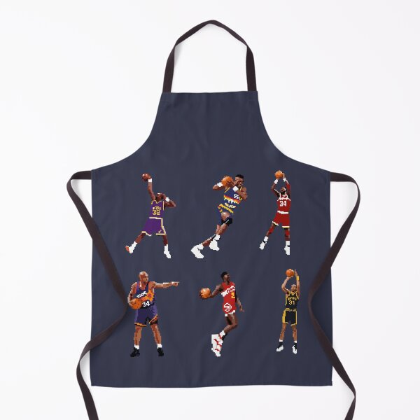 Item preview, Basketball Legends 90s (Karl Malone, Dikembe Mutombo, Hakeem Olajuwon, Charles Barkley, Dominique Wilkins, Reggie Miller) Qiangy designed and sold by qiangdade.