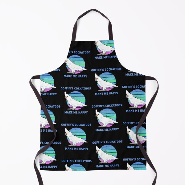 Item preview, Happy Parrot Lover Goffin Cockatoo design designed and sold by jakehughes2015.