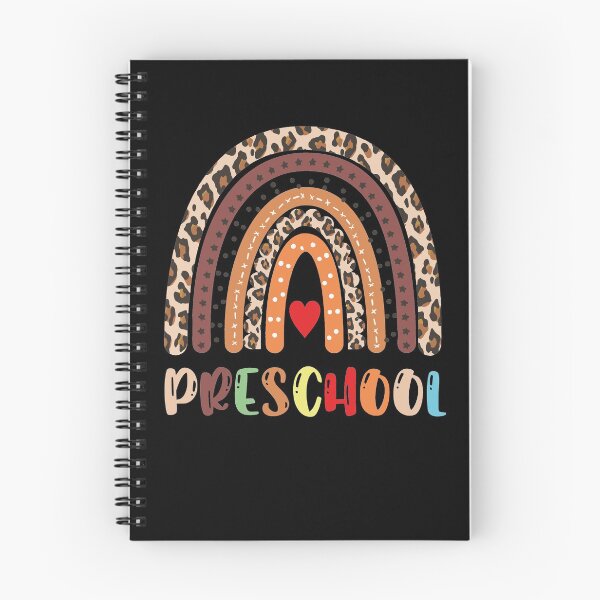 Item preview, Leopard Rainbow Preschool Teacher First Day of School designed and sold by Tatus Brinal.