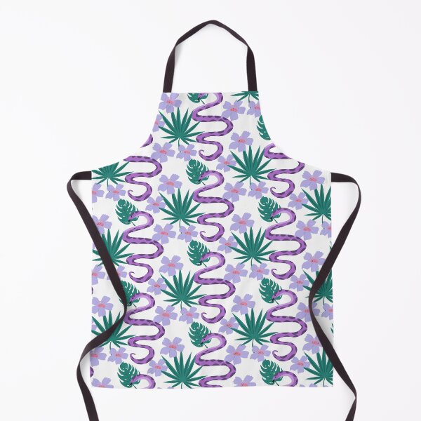 Item preview, Copy of Beautiful seamless pattern with python and tropical leaves. flowers print with hand drawn exotic plants and snake. Vector illustration designed and sold by Lucia-Fox.