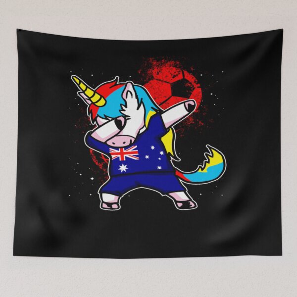Item preview, Unicorn Australia soccer designed and sold by shirtshue.