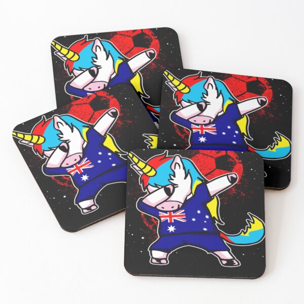 Item preview, Unicorn Australia soccer designed and sold by shirtshue.