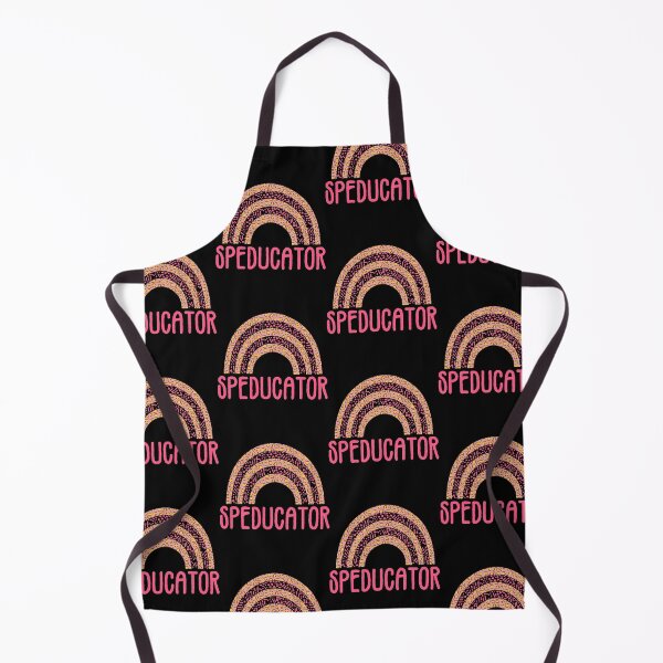 Item preview, Leopard Rainbow Special Education Teacher Speducator print designed and sold by jakehughes2015.
