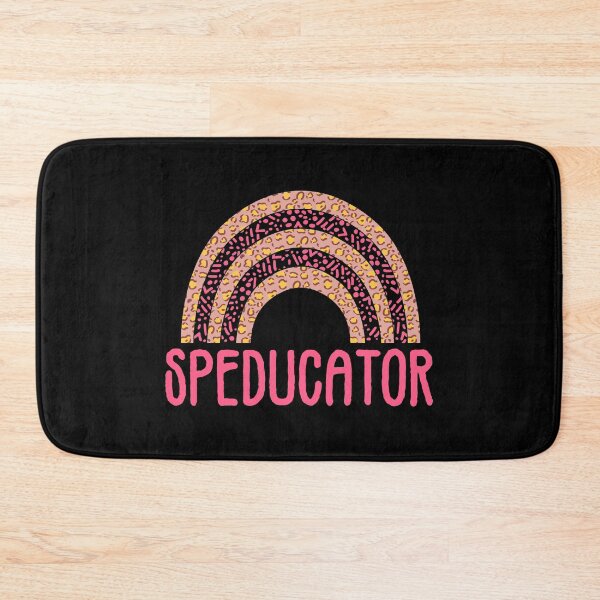 Item preview, Leopard Rainbow Special Education Teacher Speducator print designed and sold by jakehughes2015.