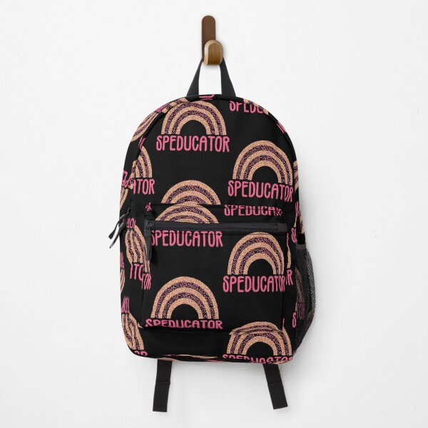 Item preview, Leopard Rainbow Special Education Teacher Speducator print designed and sold by jakehughes2015.