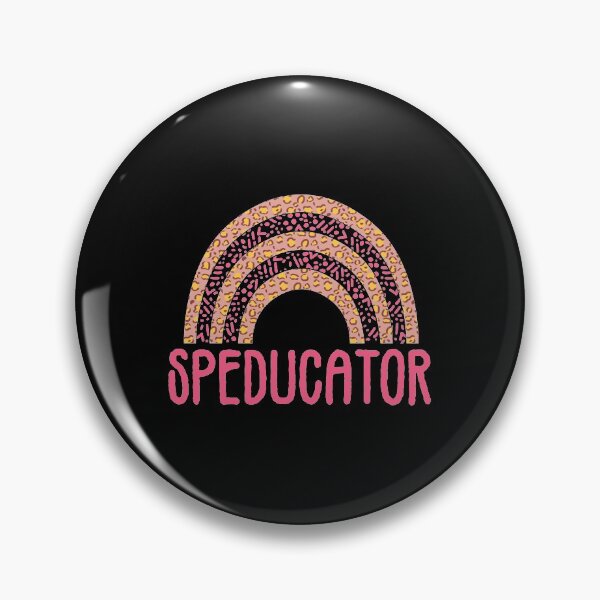 Item preview, Leopard Rainbow Special Education Teacher Speducator print designed and sold by jakehughes2015.