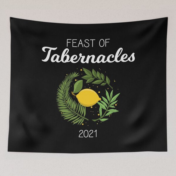 Item preview, Jewish Holiday Feast Of Tabernacles 2021 print designed and sold by jakehughes2015.