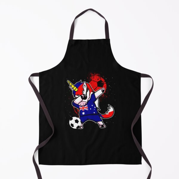 Item preview, Unicorn Dabbing Australia soccer designed and sold by shirtshue.