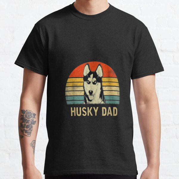 husky dad shirt