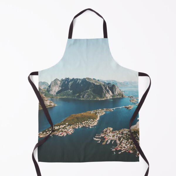 Item preview, The dramatic cliff edge of Reinebringen on the Lofoten Islands in Norway designed and sold by jourify.