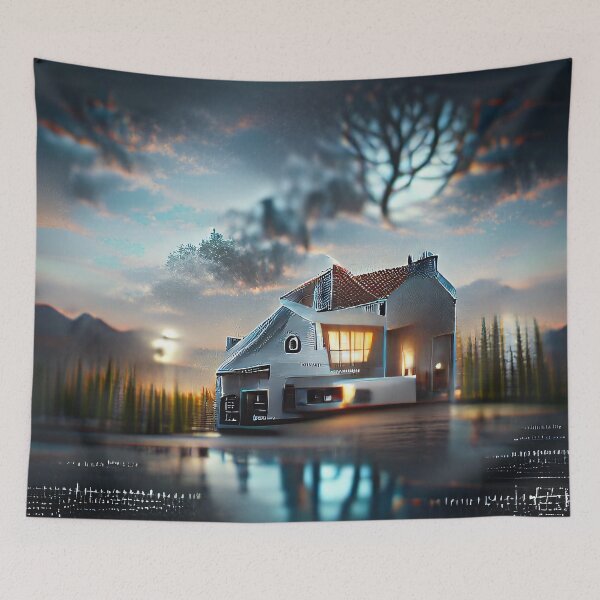 Item preview, A Simple House designed and sold by OneStrokeBrush.