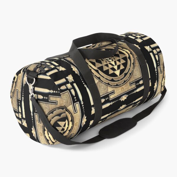 Item preview, GOLDEN SRI YANTRA (jet black background) designed and sold by DigitalZealot.