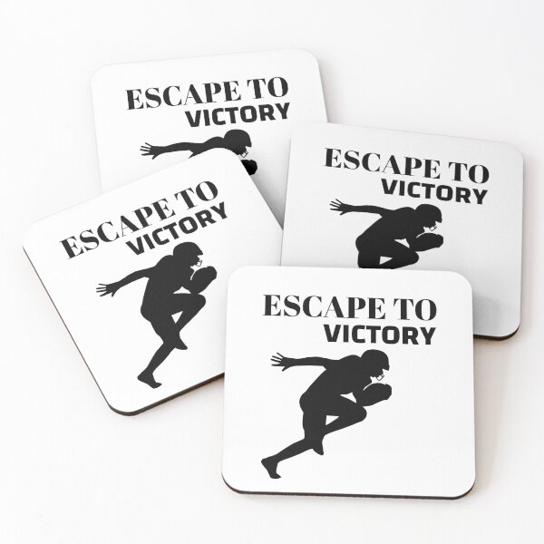 Item preview, Escape To Victory Excellent Football Player Scoring the Touchdown design designed and sold by jtancrum61.