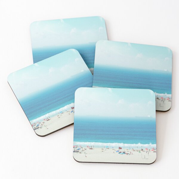 Item preview, Minimal Crowded Copacabana Sand Beach designed and sold by JoyforU.