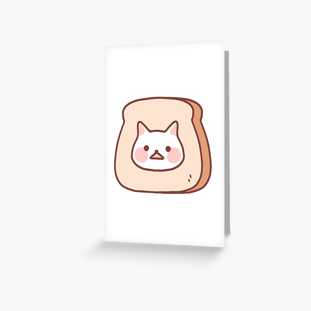 Kawaii Cat toast