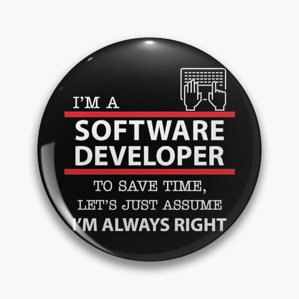 Item preview, I'm a Software Developer designed and sold by Marc Scott-Parkin.