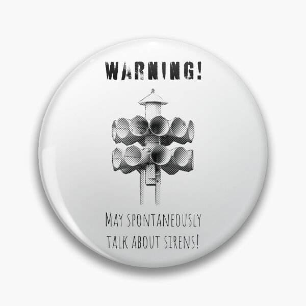 Item preview, Warning May Spontaneously Talk About Sirens (alt) designed and sold by Robert Ropars.