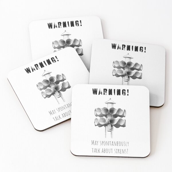 Item preview, Warning May Spontaneously Talk About Sirens (alt) designed and sold by Robert Ropars.