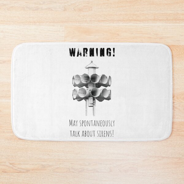 Item preview, Warning May Spontaneously Talk About Sirens (alt) designed and sold by Robert Ropars.