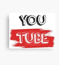 YouTube! Canvas Print