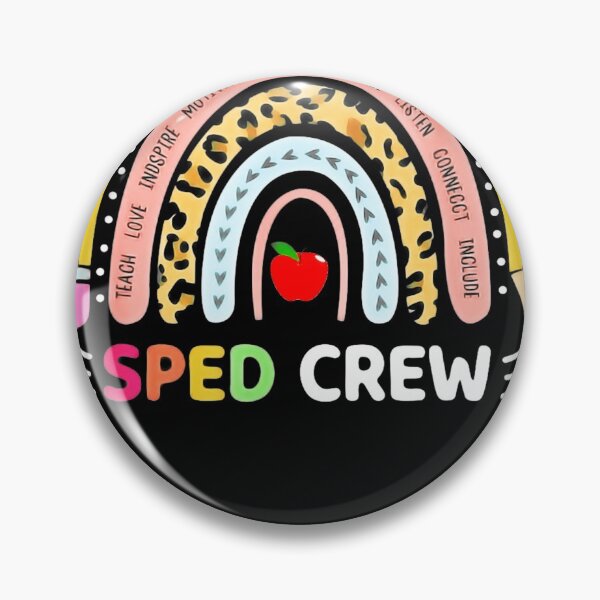 Item preview, Special Education Teacher Sped Crew Boho Rainbow designed and sold by NORMANSIMONS.