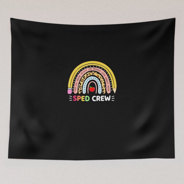Item preview, Special Education Teacher Sped Crew Boho Rainbow designed and sold by NORMANSIMONS.
