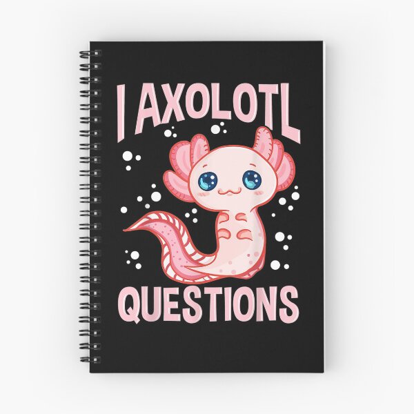 Item preview, I Axolotl Questions Walking Fish Pun designed and sold by vivanbess.
