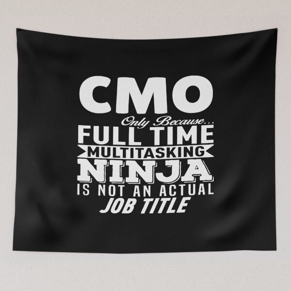 Item preview, CMO Multitasking Ninja designed and sold by clickmostro.