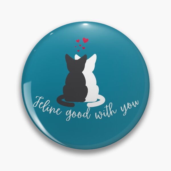 Item preview, Feline good with you| cute cat valentine cat lover sticker designed and sold by Canfy Girl.