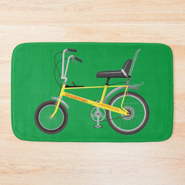 Item preview, Yellow Retro Chopper designed and sold by threeblackdots.
