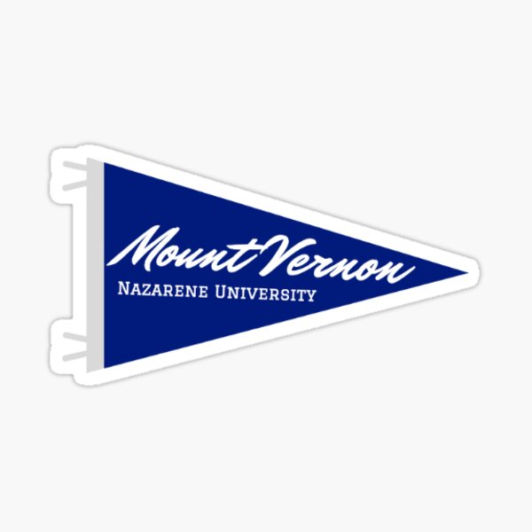 Item preview, Mount Vernon Nazarene University Pennant designed and sold by Nazarenegirl.