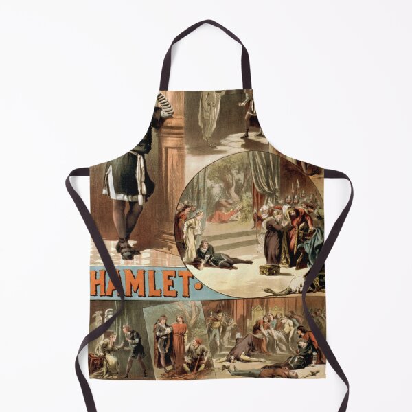Item preview, Vintage Hamlet Theatre Poster designed and sold by livianasgifts.