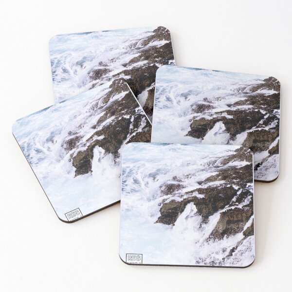 Item preview, Reserv Waves Breaking on Rocks designed and sold by Reservr.