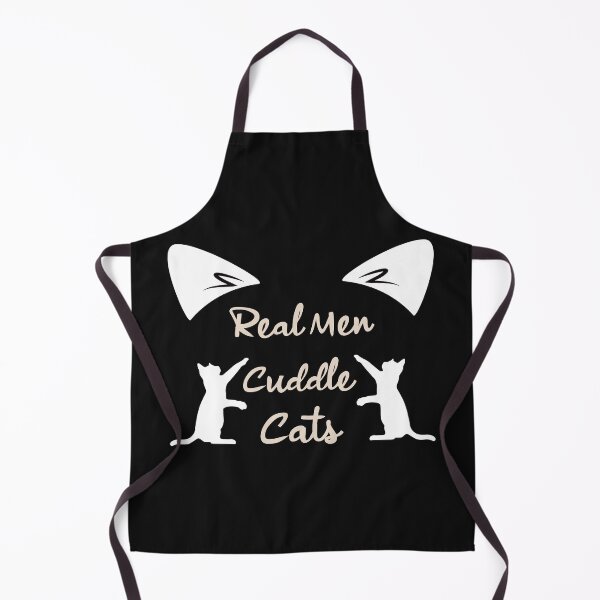 Item preview, Real Men Cuddle Cats designed and sold by Jadyco.