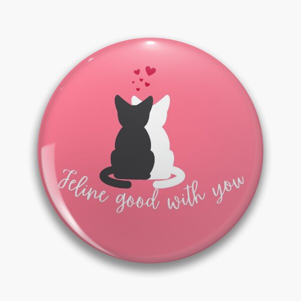 Item preview, Feline good with you| cute cat valentine cat lover sticker designed and sold by Canfy Girl.